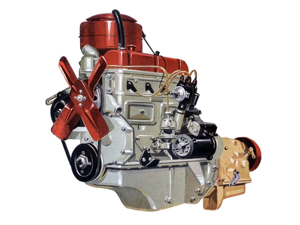 Двигатель ГАЗ 21