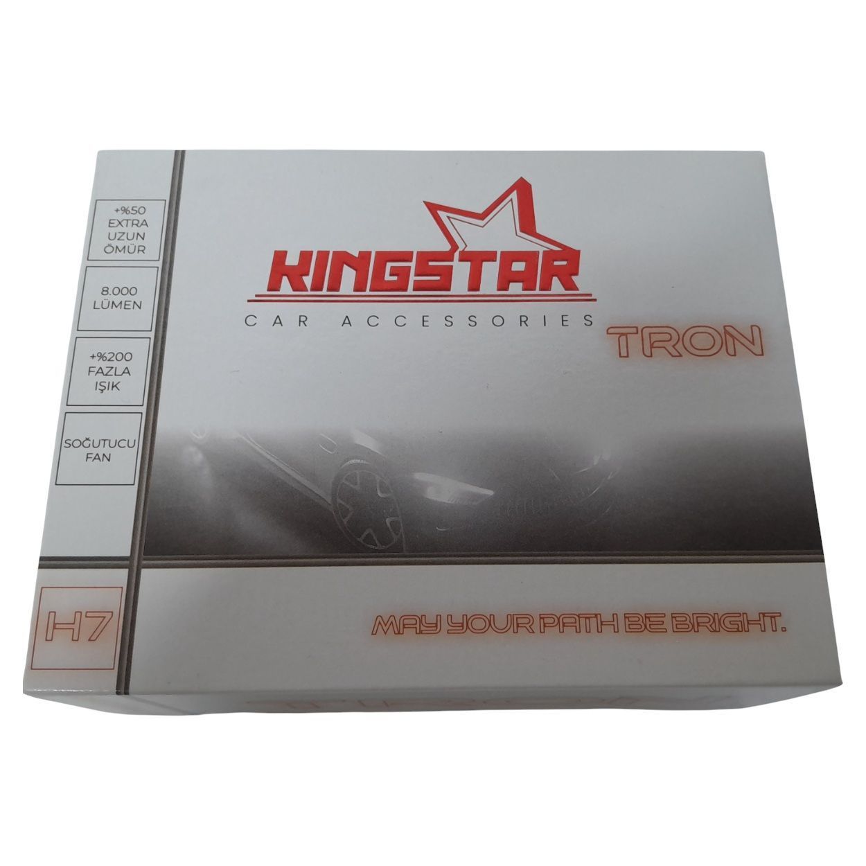 Автолампи світлодіодні KINGSTAR TRON LED H7 8000K 18W (2 шт)