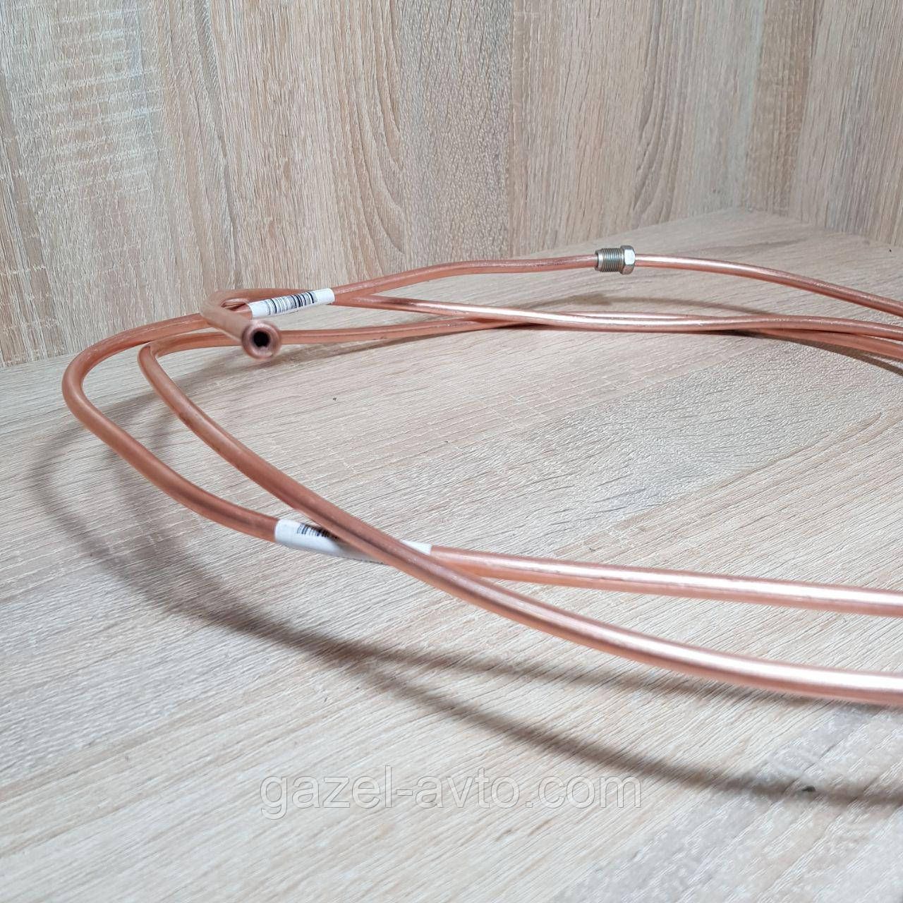 Трубка гальмівна Д-6 300 см мідь Волга, УАЗ, ГАЗ 53