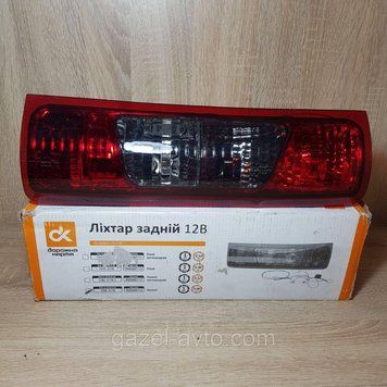 Ліхтар задній ГАЗ 2705, правий, нового зразка, 12В (пр-во ДК)
