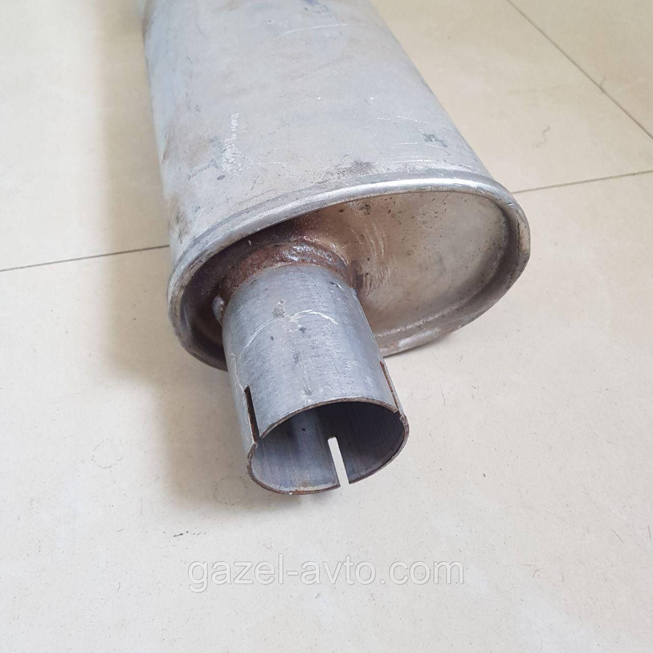 Резонатор Газель ЦЕЛЬНОМЕТАЛІЧЕСКІЙ 2705, 3221, Рута (короткий), алюмінізірованний (пр-во Польща)