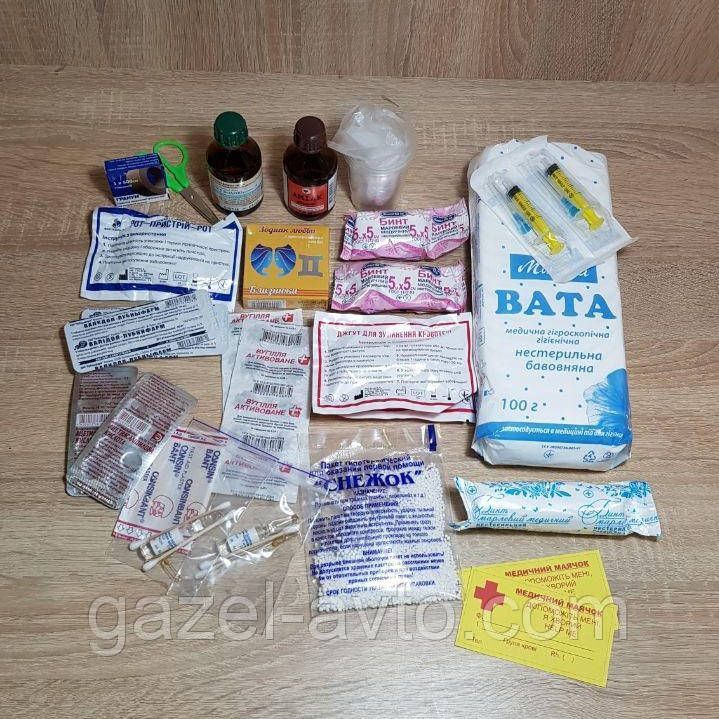 Аптечка "АМА-2" для микроавтобуса (до 18 чел.) пластиковый футляр (пр-во Украина)