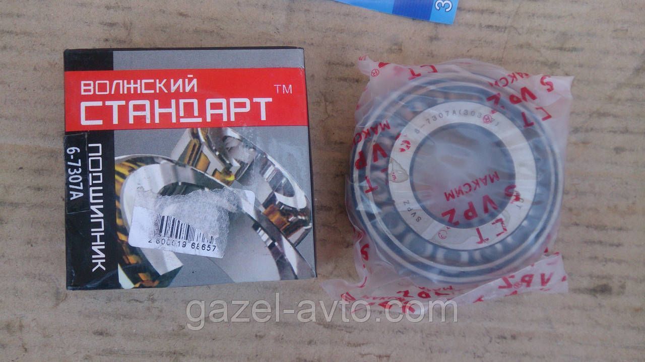 Подшипник 7307А-6У внутр.пер.ступ. Газель,УАЗ (пр-во "Волжский Стандарт,VPZ")