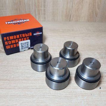 Шкворень УАЗ -452,-469, -3451 с/о на подшипниках Люкс (компл.4шт) (пр-во Truckman)
