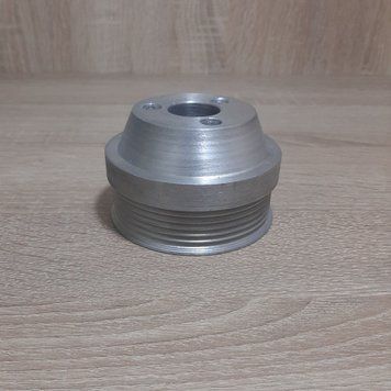 Шкив насоса водяного (помпы) Газель, Волга дв.406,405 уменьшенного диаметра (алюминий) (пр-во Украина)