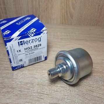 Датчик тиску масла 23.3829 Газель, Соболь дв.402,406,405 HG2 3829 (пр-во HERZOG)