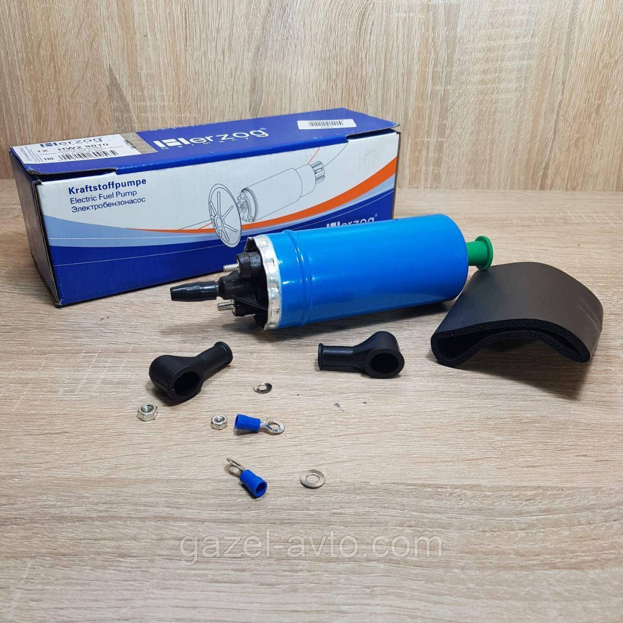 Електробензонасос зовнішній Газель, Волга дв.406 (пр-во HERZOG)