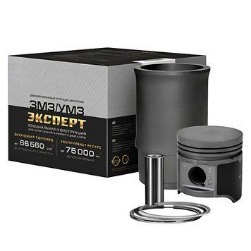 Гільзи-поршнева Газель, Волга дв.402 (ДП + Кільця + Палець + СТ.Кольца) Black Edition (пр-во г.Кострома)
