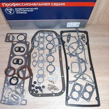 Прокладки двигателя Газель Волга Соболь Рута дв.406 комплект (полный) 31 наименований "Золотая серия" (покупн ЗМЗ)
