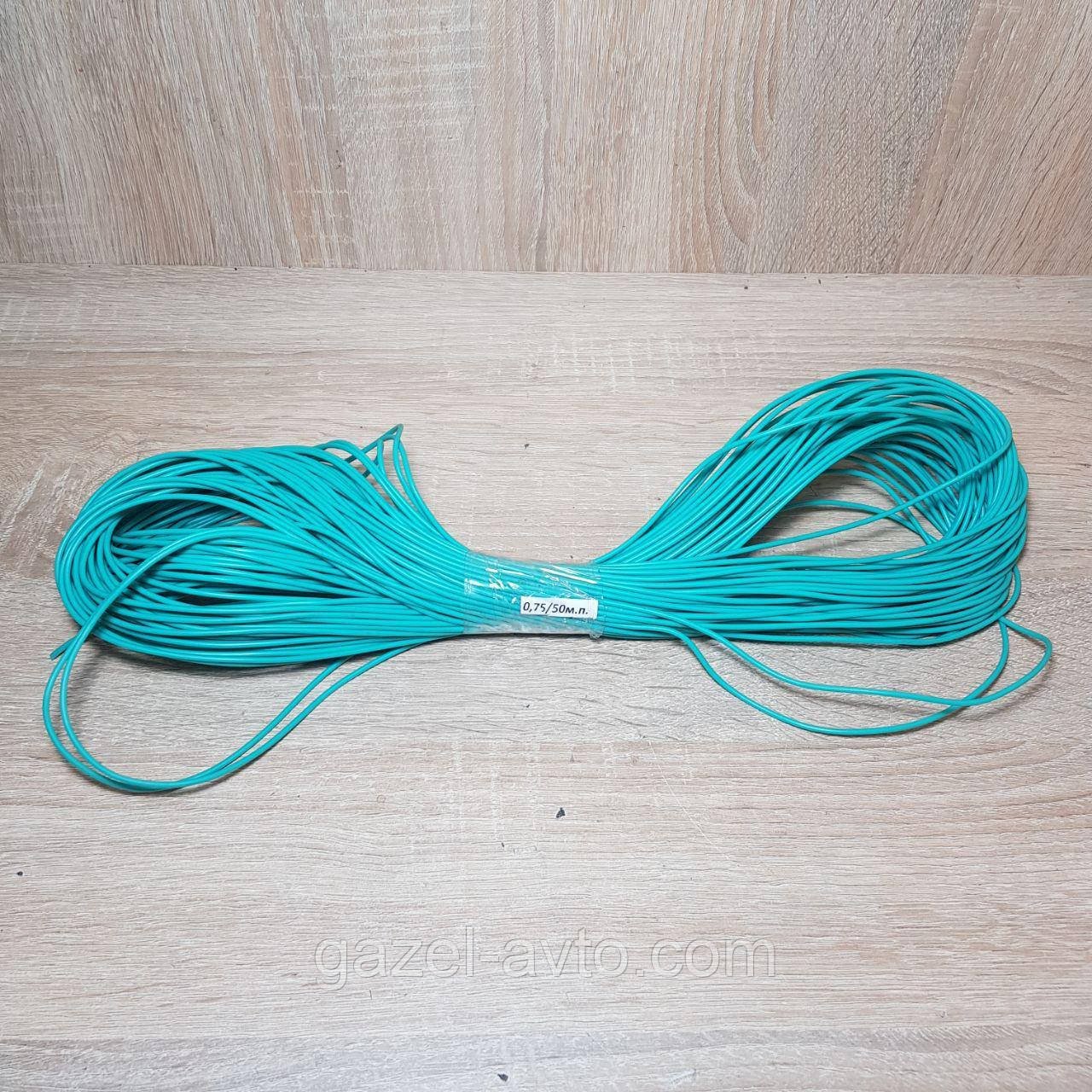 Провод сечение 0,75 зеленый (кабель)