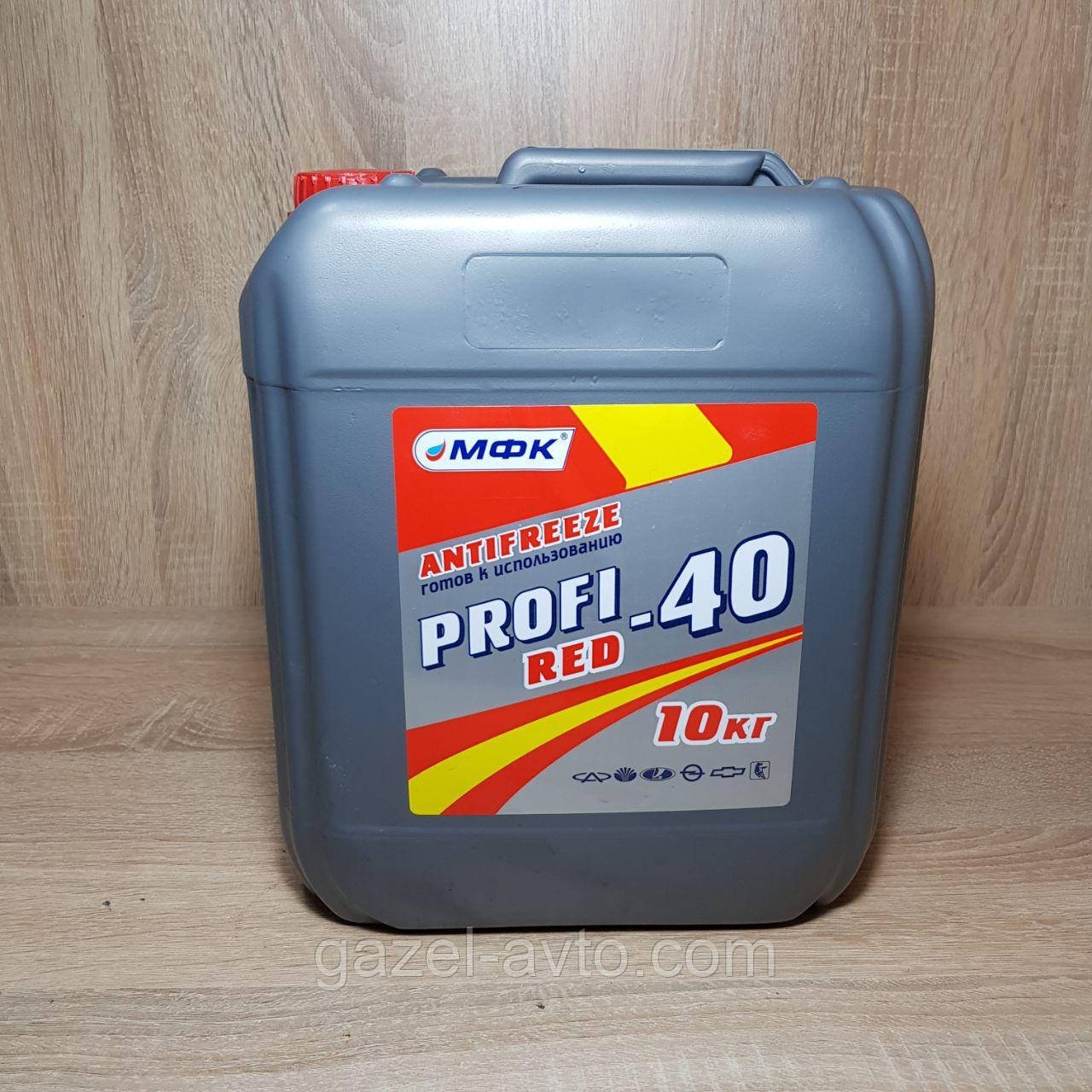 Охлаждающая жидкость, антифриз RED-40, 9 кг (пр-во PROFI)