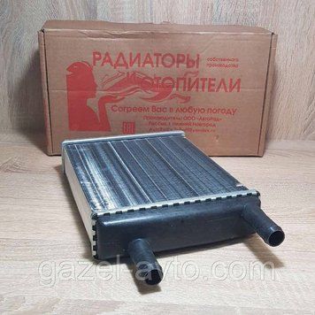 Радіатор опалювача Газель d = 18 (алюміній) зі спіраллю (турбулізаторами) (пр-во Авторадіо)
