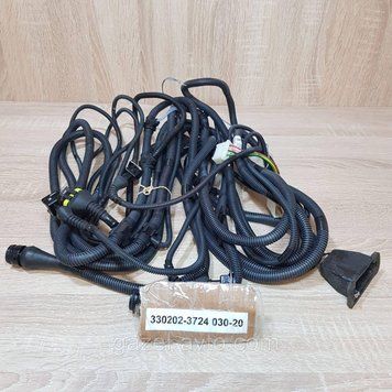 Джгут проводів (проводка) Газель, Рута, Бізнес дв.405 (бортова) частину по рамі (під погружной насос, з габаритами на бортах) подовжена база (пр-во АМС)