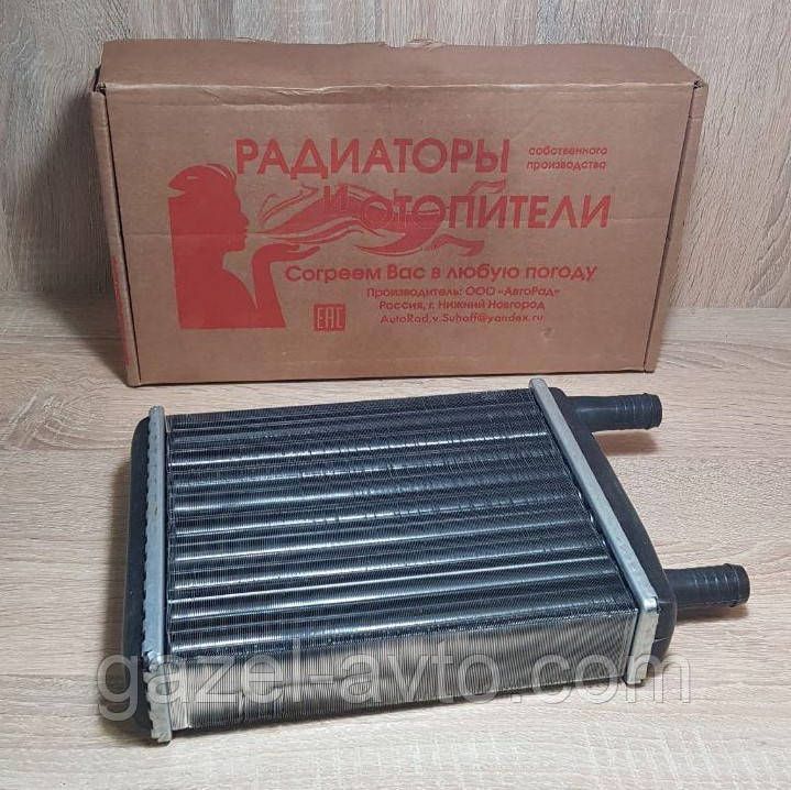 Радіатор опалювача Газель d = 18 (алюміній) зі спіраллю (турбулізаторами) (пр-во Авторадіо)
