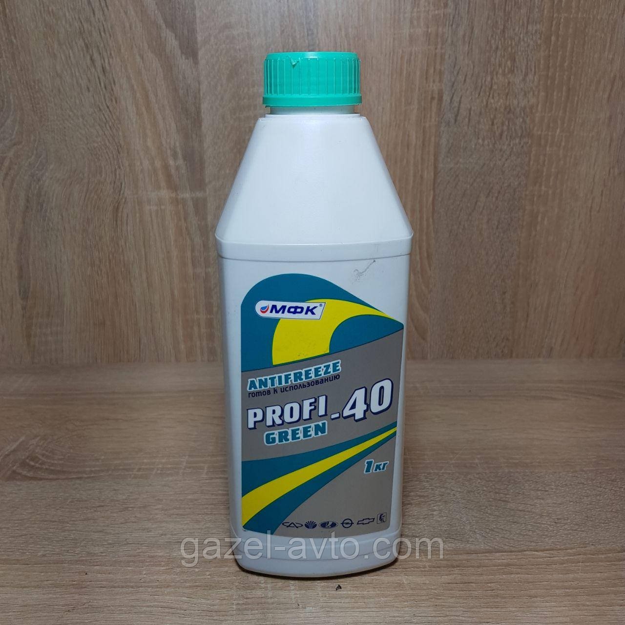 Охлаждающая жидкость, антифриз GREEN -40, 0.9 кг (пр-во PROFI)