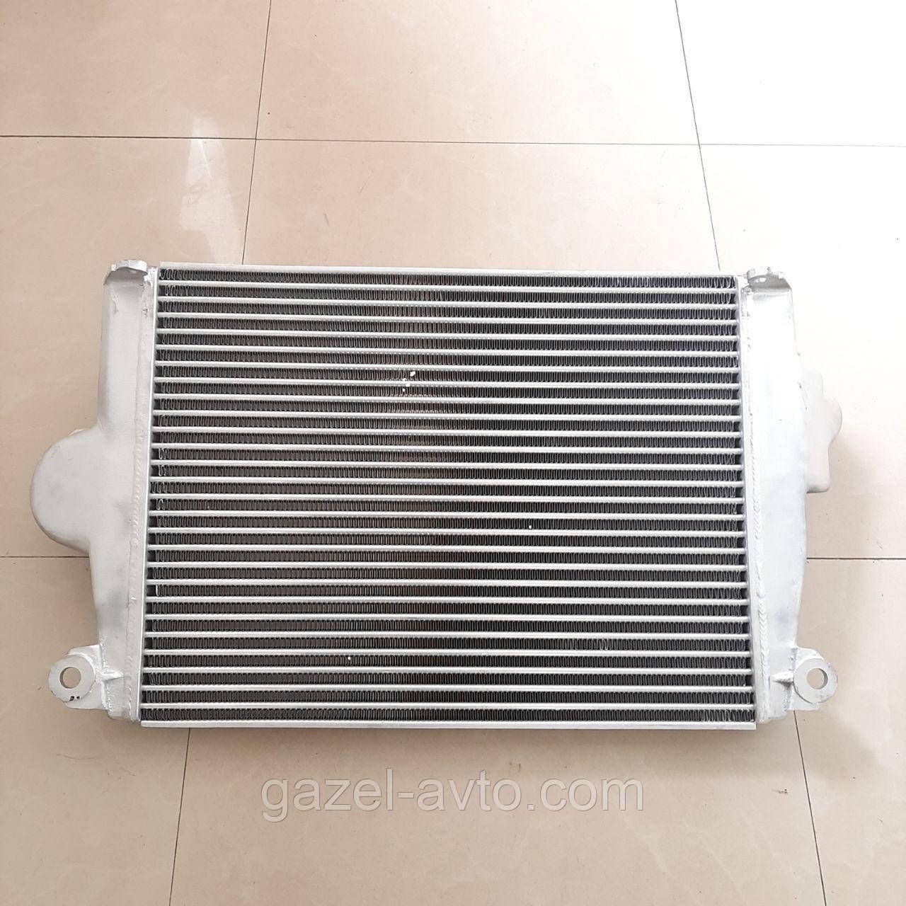 Радиатор интеркуллера(охладитель наддувочного воздуха) ГАЗ 33104 Валдай 3309 (пр-во Luzar)