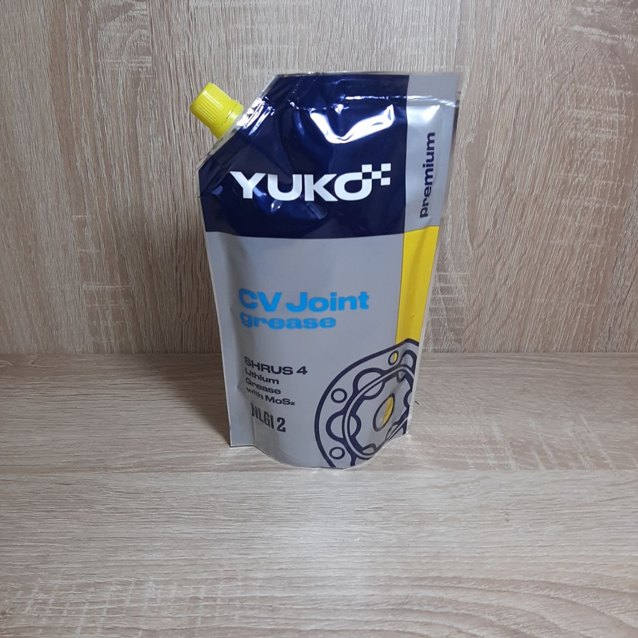 Пластичне мастило, водостійке Yuko ШРУС-4 ( NLGI 2/EP2) 0,375 г дой-пак