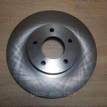 Диск гальмівний передній Волга ГАЗ 3110 (пр-во ДК)