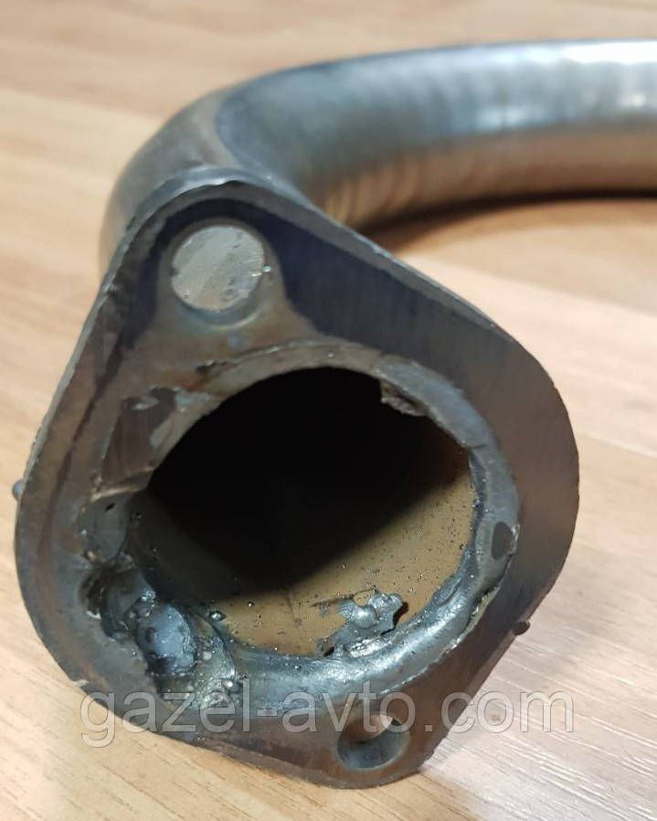 Труба вихлопна (гусак короткий) ГАЗ 3102, 31029, 3110 (оригінал)