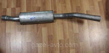 Резонатор Газель Бізнес дв.4216 алюміній (пр-во Polmostrow)