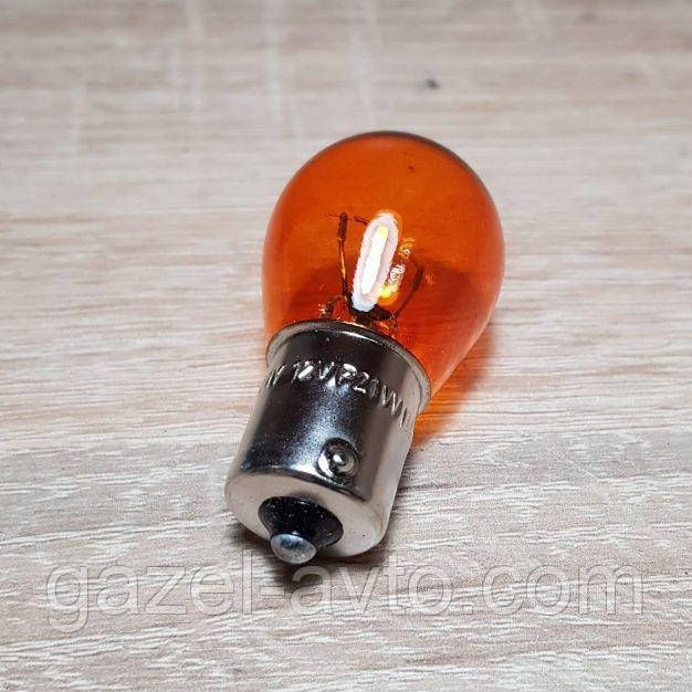 Лампа поворотов 12V 21W (оранжевая) Восход