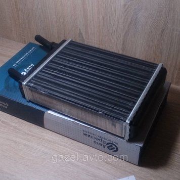 Радіатор опалювача Волга 2410 d = 16 алюміній зі спіраллю (Турбулізатор) (пр-во Авто Престиж)