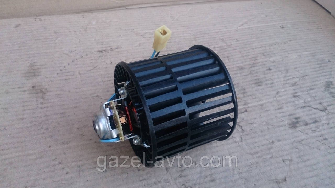 Электродвигатель отопителя (мотор печки) Газель с крыльчаткой нового образца,ВАЗ 2108 12В; 90Вт (пр-во АВТОРАД