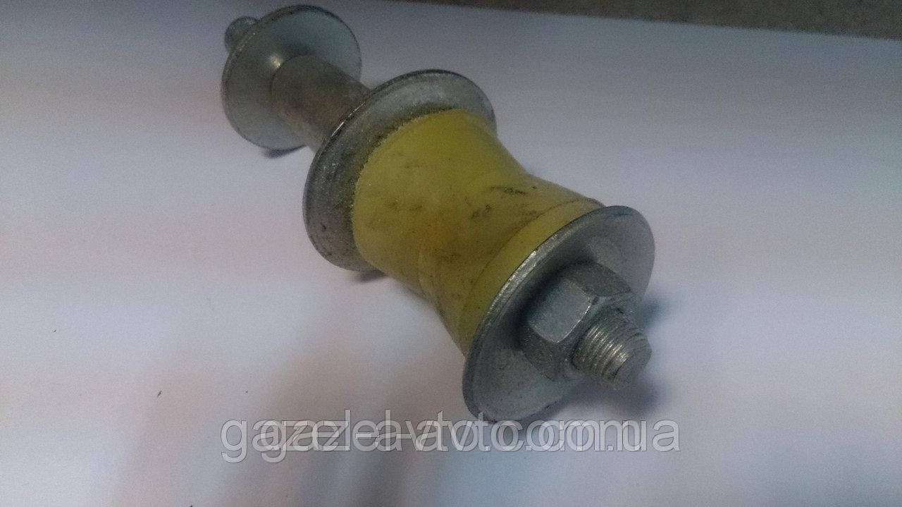Палець підвіски передній (болт аморт) Газель, Соболь в зборі (з поліурітановимі втулками) (пр-во Авто Престиж)