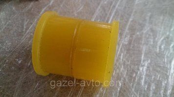 Сайлентблок стійки стабілізатора Газель Бізнес (втулка) поліуретан жовта (оригінал)
