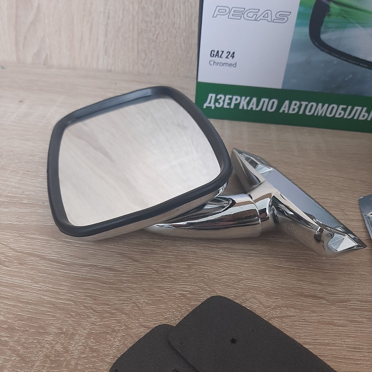 Зеркало наружное (комплект) Волга ГАЗ 24 (пр-во Pegas)