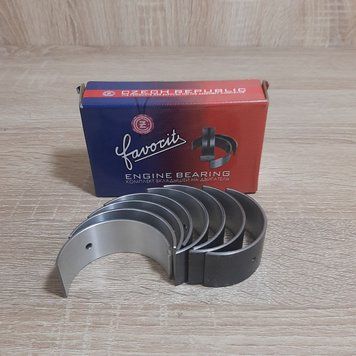 Вкладыши Газель,Волга,УАЗ дв.402 шатунные 0,25 (пр-во CZ Favorit)