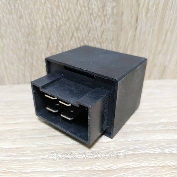 Реле 4 конт 12v 30А Газель,ВАЗ,ЗАЗ,УАЗ,ПАЗ (универсального применения) с кронштейном (аналог)