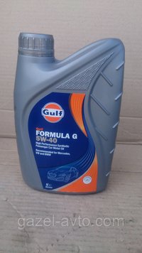 Масло моторне GULF Formula G 5W-40 1л API SM / CF; VW 502.00, 505.00; MB 229.3