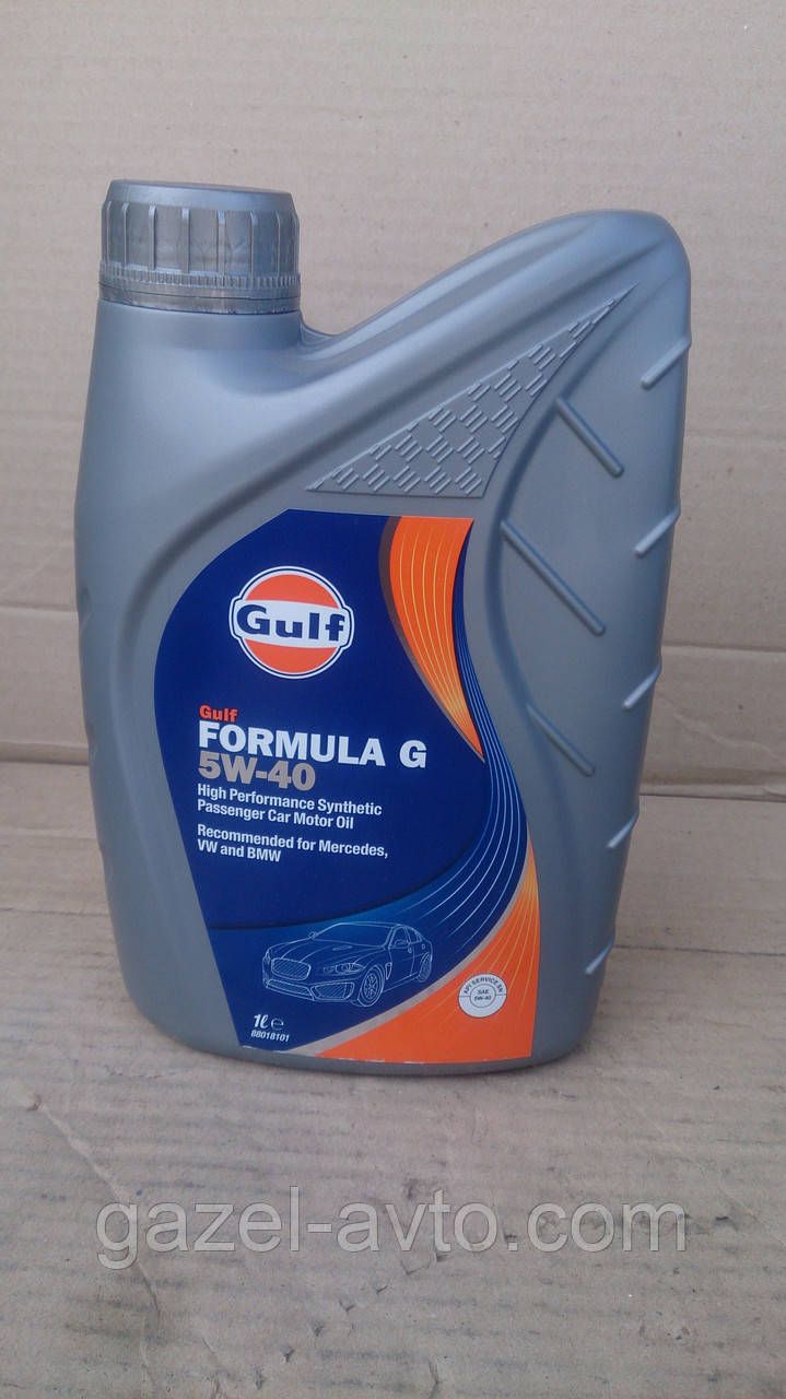 Масло моторне GULF Formula G 5W-40 1л API SM / CF; VW 502.00, 505.00; MB 229.3