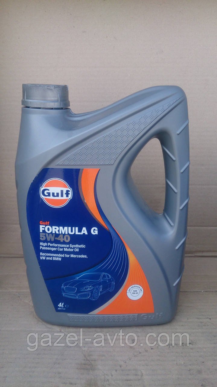 Масло моторное GULF Formula G 5W-40 4 л
