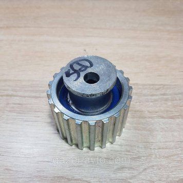 Ролик натяжителя ГРМ Газель, Соболь, ГАЗ-560, Штайер (Steyr) в зборі (оригінал) (пр-во АвтоСателіт)