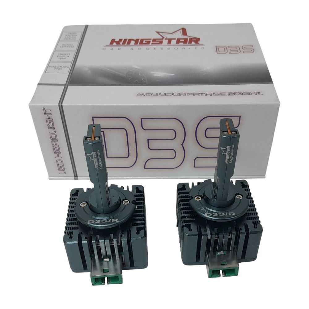 Автолампи світлодіодні KINGSTAR D3S 8000K 35W (2 шт)