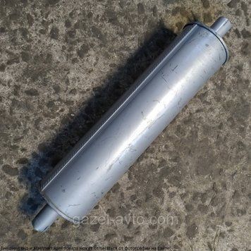 Глушитель Газель дв.402,406,4215 узкая горловина по центру (пр-во ЮТАС)