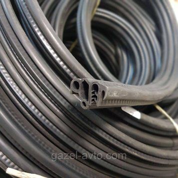 Ущільнювач отвору двері кабіни Газель Соболь Рута Бізнес профіль бухта = 50 метрів (покупн. ГАЗ)