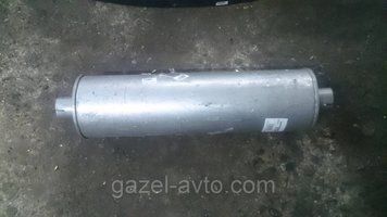 Глушитель Газель дв.402,406,4215 (узкое горло по центру) алюмининий(пр-во Polmostrow)