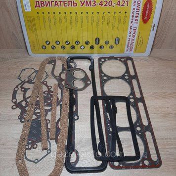 Прокладки двигателя Газель,УАЗ дв.4215 полный комплект (аналог)