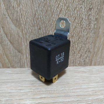 Реле 4 конт 12v 30А Газель,ВАЗ,ЗАЗ,УАЗ,ПАЗ (универсального применения) с кронштейном (пр-во Псков)