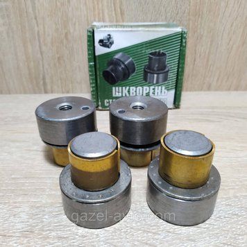 Шкворень УАЗ-452,469 Хантер 3151 старого образца на втулках комплект 4 шт (оригинал)